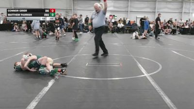 48 lbs Round 3 (4 Team) - Connor Grier, Shamrock WC vs Matthew Parrish, Contenders WA Green