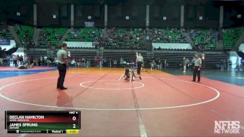 132 lbs Champ. Round 1 - Declan Hamilton, Hazel Green HS vs James Sprung, Oxford