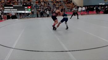 149 lbs Champ. Round 1 - Andrew Schwab, Iowa Central Community College vs Vance Barz, Saint Cloud State