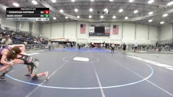 184 lbs Cons. Round 1 - Mark Dickey, NYU vs Johnathan Hoffman, Unattached