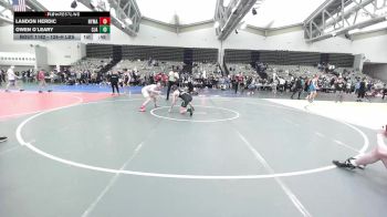 128-H lbs Consi Of 32 #2 - Landon Herdic, New York Military vs Owen O`leary, CJA