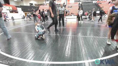 67 lbs Rr Rnd 5 - Copper Dewey, Tulsa Blue T Panthers vs Eli Zarnke, Hilldale Youth Wrestling Club
