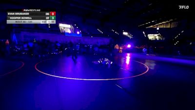 120 lbs Round 3 - Patrick Stark, Sanderson Wrestling Academy vs Evan Brubaker, Sanderson Wrestling Academy