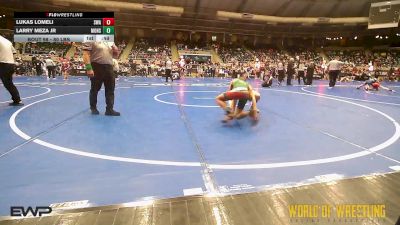 80 lbs Consi Of 32 #1 - Lukas Lomeli, Shelton Wrestling Academy vs Larry Meza Jr, Monster Garage