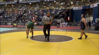 285lbs Round 3 Riley Shaw (Cleveland State) vs. Ethan Hayes (Virginia)