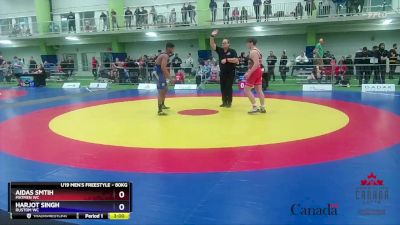 80kg Champ. Round 3 - Aidas Smtih, Matmen WC vs Harjot Singh, Rustom WC