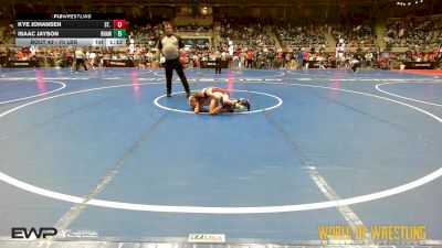 70 lbs Round Of 32 - Kye Johansen, St. Paul vs Isaac Jayson, Brawler Elite