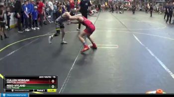 75 lbs Champ. Round 1 - Reed Nyland, Titan Pipeline vs Cullen Morgan, Wrestling University