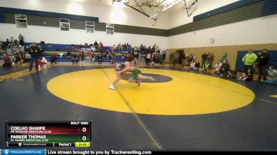 125 lbs Round 4 - Parker Thomas, St. Maries Wrestling Club vs Coelho Sharpe, Mt Spokane Wrestling Club