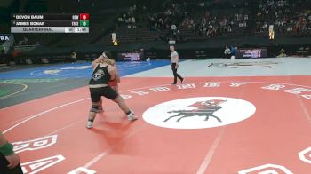 Quarterfinal - James Bonar, Thayer Central vs Devon Baum, Broken Bow