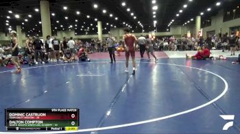 150 lbs Placement Matches (32 Team) - Dominic Castrijon, Team Shutt Weston vs Dalton Compton, North Desoto Wrestling Academy