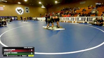 285 lbs Cons. Round 4 - Jesus Flores, Pioneer Valley vs Dominic Soares, St. Joes