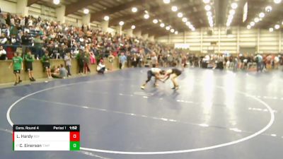 138 lbs Cons. Round 4 - Curtis Einerson, Timpanogos vs Logan Hardy, Roy