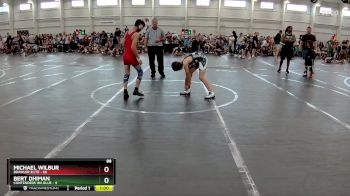 88 lbs Round 2 (8 Team) - Michael Wilbur, Brawler Elite vs Bert Dhiman, Contenders WA Blue