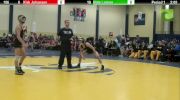 106lbs Match Nate Larson (Apple Valley) vs. Kirk Johansen (Glenbard North)