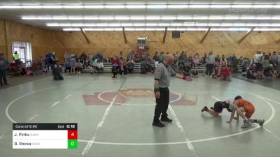 Consi Of 8 #2 - Julius Pinto, Dunmore vs Brantley Roosa, Danville