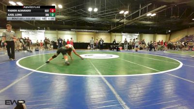 112 lbs Rr Rnd 3 - Fabien Alvarado, Best Trained vs Axel Lorg, Shelton Wrestling Academy