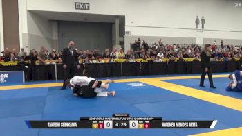 Wagner Mendes Mota vs Takeshi Shinkawa 2025 World Master IBJJF Jiu-Jitsu Championship