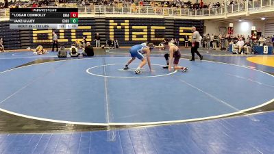 133 lbs Round Of 16 - Logan Connolly, Chartiers Valley vs Jake Lilley, Connellsville