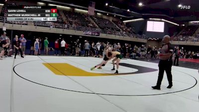 95 lbs Consi Of 8 #2 - Gavin Lovell, Newark Valley vs Matthew Murschell Jr, Mullica Hill