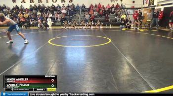 152 lbs Semifinal - Garrett Miller, Wapsie Valley vs Miken Wheeler, Anamosa