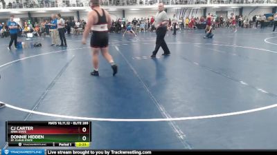 Elite 285 lbs 5th Place Match - Donnie Hidden, St. Cloud State vs Cj Carter, Iowa State