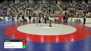 100 lbs Rr Rnd 3 - Wyatt Line, Compound Wrestling vs Kayden Dorcemont, Roswell Wrestling Club