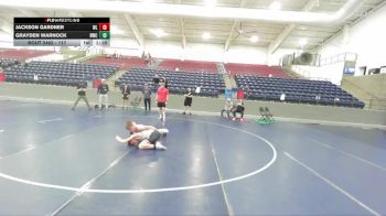 117 lbs 3rd Place Match - Jackson Gardner, Sanderson Wrestling Academy vs Grayden Warnock, Northside Wrestling Club