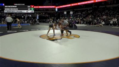 140 lbs Consi Of 16 #1 - Ava McGowan, Eleanor Roosevelt (SS) vs Noemi Revuelta, Livingston (SJ)