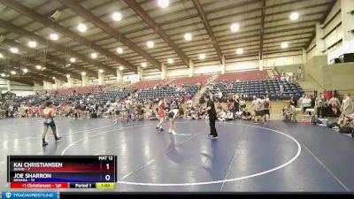 105 lbs Round 3 (6 Team) - Kai Christiansen, Idaho vs JOE SHARRON, Nevada