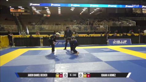 Isaiah A Gomez vs Jaden Daniel Becker 2025 Pan Jiu Jitsu IBJJF Championship