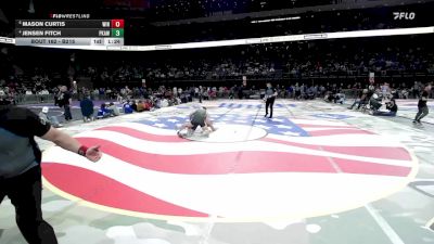 Quarterfinal - Mason Curtis, Winner vs Jensen Fitch, Philip/Kadoka Area/Wall