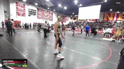 132 lbs Cons. Round 1 - Wyatt Gorham, La Mirada vs Joseph Martinez, South Hills