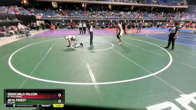 5A 157 lbs Cons. Round 2 - Seth Priest, Killeen vs Giancarlo Falcon, El Paso Hanks