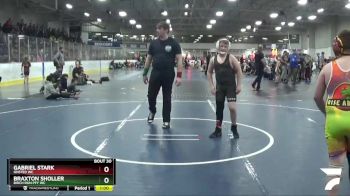 1st Place Match - Braxton Sholler, Birch Run PFY WC vs Gabriel Stark, Onsted WC