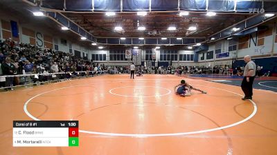 106 lbs Consi Of 8 #1 - Colin Flood, Barnstable vs Michael Mortarelli, Natick