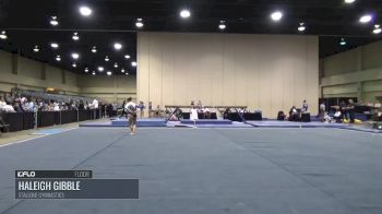 Haleigh Gibble - Floor, Stallone Gymnastics - 2018 Atlanta Crown Invitational