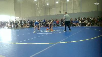126 lbs Champ. Round 1 - Caden Alspaugh, Vancleave High School vs Caleb Myhand, Saltillo High School