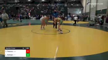 160 lbs Quarterfinal - Taylon Pascoe, Unattached vs Luke Rathjen, Western Nebraska Titans