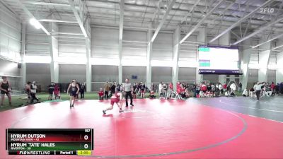 157 lbs Champ. Round 1 - Hyrum `Tate` Hales, Riverton vs Hyrum Dutson, Mountain View