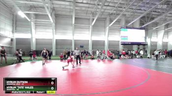 157 lbs Champ. Round 1 - Hyrum `Tate` Hales, Riverton vs Hyrum Dutson, Mountain View