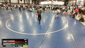 90 lbs Champ. Round 2 - Bowden Rollins, Emery All Stars vs Grant Gardiner, Uintah