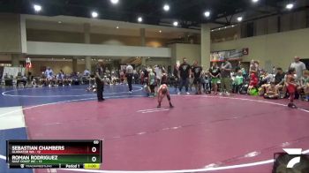 60 lbs Round 5 (6 Team) - Roman Rodriguez, Gulf Coast WC vs Sebastian Chambers, Gladiator WA