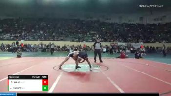 6A-152 lbs Semifinal - Bam West, Mustang vs Jordan Cullors, Broken Arrow Hs