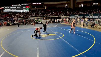 G 114 lbs Quarterfinal - Carsyn `Gabbie` Booty, Central - B.R. Girls vs Makayla White, Pearl River Girls