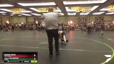 135 lbs Cons. Round 2 - Dante Mayo, Yale Street vs Kyle McCarthy, Aliens