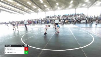 101 lbs Rr Rnd 2 - Trinity Warner, Gladiator WC vs Edyn Hartman, TakeDown Industries