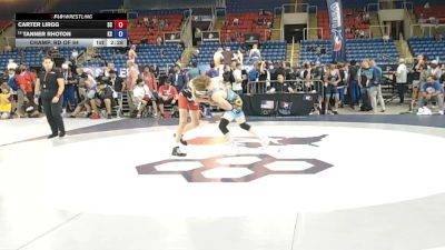 113 lbs Champ. Rd Of 64 - Carter Lirgg, South Carolina vs Tanner Rhoton, Kansas