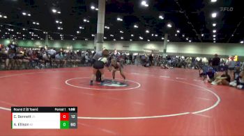 155 lbs Round 2 (8 Team) - Ariana Ellison, Montana vs Claire Bennett, FC Boom Squad