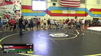 190 lbs Semifinal - Evan Perez, Windsor vs Cale Dauwen, Pinedale